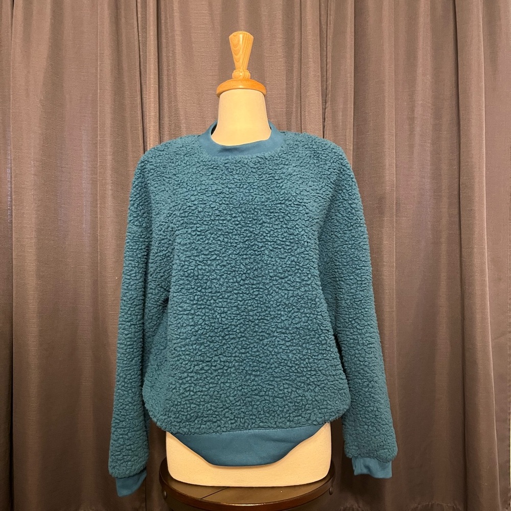 Secret Treasure Sleepwear faux fur sweater